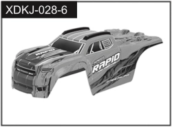 J-028-6 orange - Orange Car Body (Rapid)